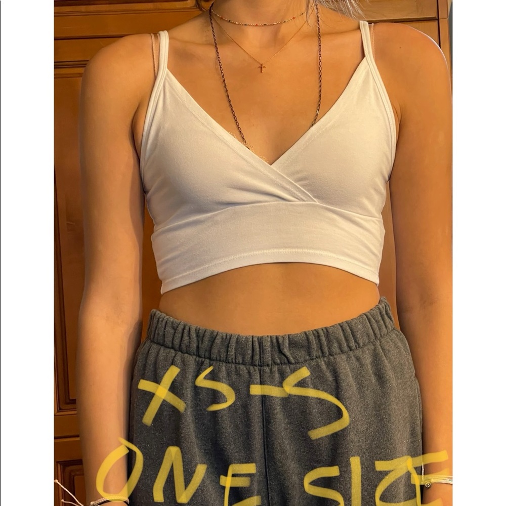 Cute White Crop Top!